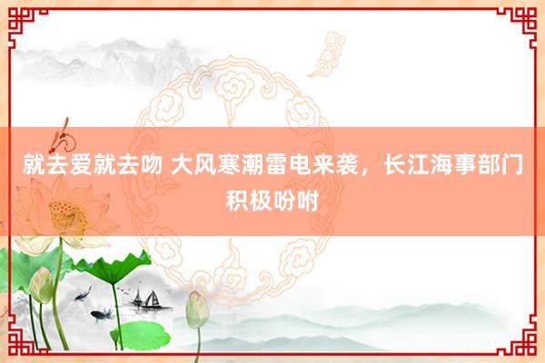 就去爱就去吻 大风寒潮雷电来袭，长江海事部门积极吩咐