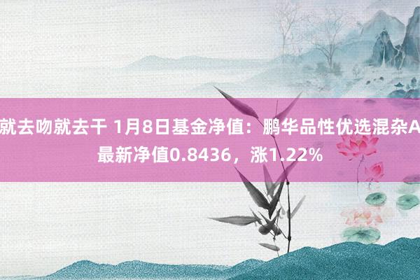 就去吻就去干 1月8日基金净值：鹏华品性优选混杂A最新净值0.8436，涨1.22%